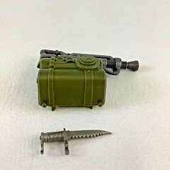 Rambo Force Of Freedom Fire Power Flamethrower Battle Backpack Vintage 1986