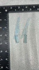 Clear Blue painted HAND Blade REPRO for Power Rangers Time Force Shadow Megazord