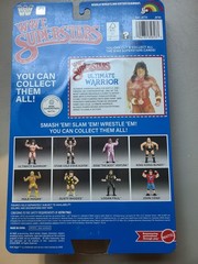 WWE LJN MATTEL SUPERSTARS ULTIMATE WARRIOR 8″ ACTION FIGURE BLACK CARD SHIPS NOW