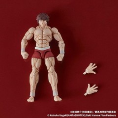 DIG DIGACTION Baki Hanma Mini Action Figure Height 2.7 inch