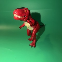 Adventure Force Mini Mighty Megasaur Wacky Chomp! Toy Red T-Rex Dinosaur ROARS!