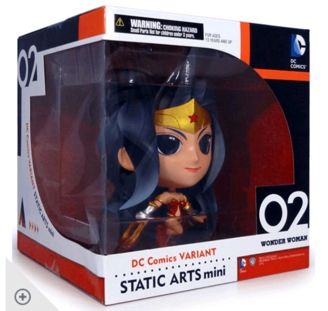 Square Enix Dc Variant Static Arts Mini Wonder Woman Action Figures