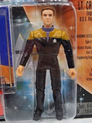 Star Trek Voyager Action Figure Lieutenant Carey Playmates Vtg 1996