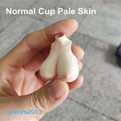 1/12 Replacement Normal Size Bust Breast Cover Model For 6” Female Body