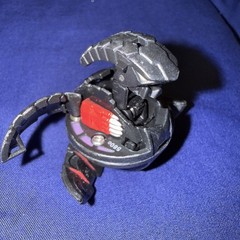 Bakugan Darkus Alpha Percival Steel 580G Figure Only No Card