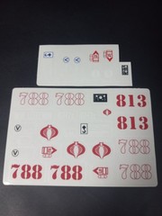 Gi Joe / Cobra Sticker Sheets NEW ! you pick, multi listing, Buy More & Save !