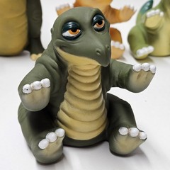 1988 Land Before Time Pizza Hut Hand Puppets Complete Set of 6 VTG Amblin Figure