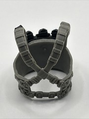 Valaverse Action Force Tactical Vest (D) With 3 Magazines Grey/Black 1/12 Scale