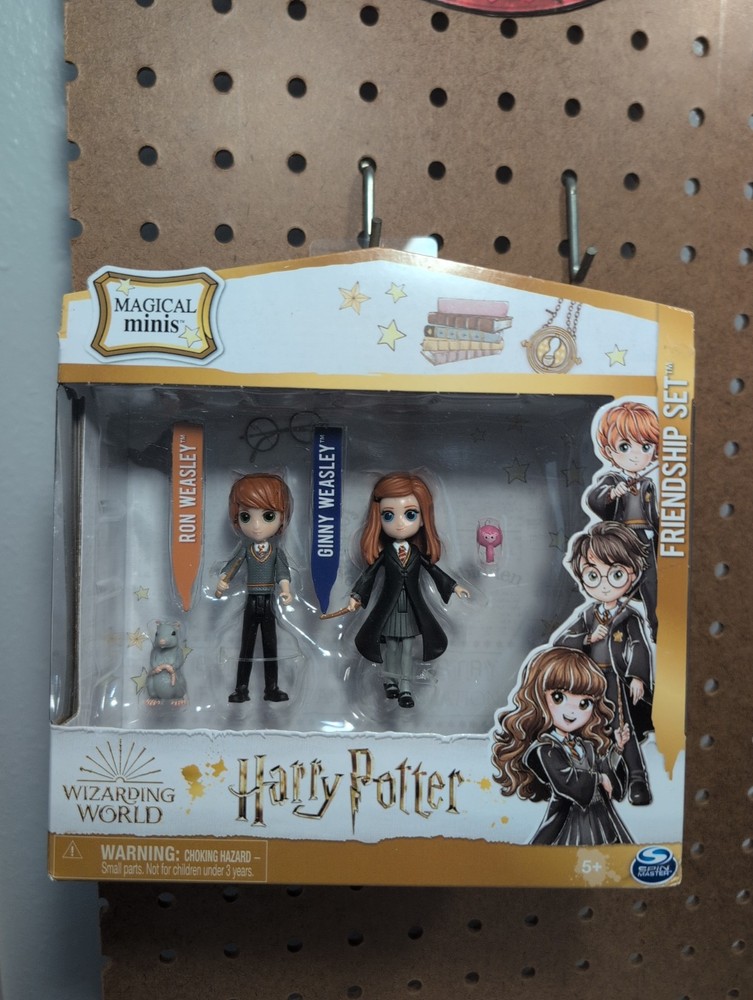 Harry Potter Wizarding World Magical Minis Ron & Ginny Weasley Dolls