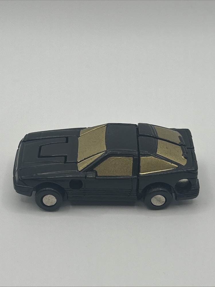 Vtg 1989 Hasbro Transformers G1 Micromaster Sports Car Patrol Blackjack