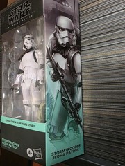 Star Wars Rogue One Jedha Patrol Stormtrooper Black Series Figure NIB