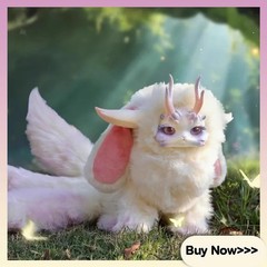 Rabbit Dragon Fantasy Biology 400% Big Doll Blind Box Series,Hairy Cartoon Gift