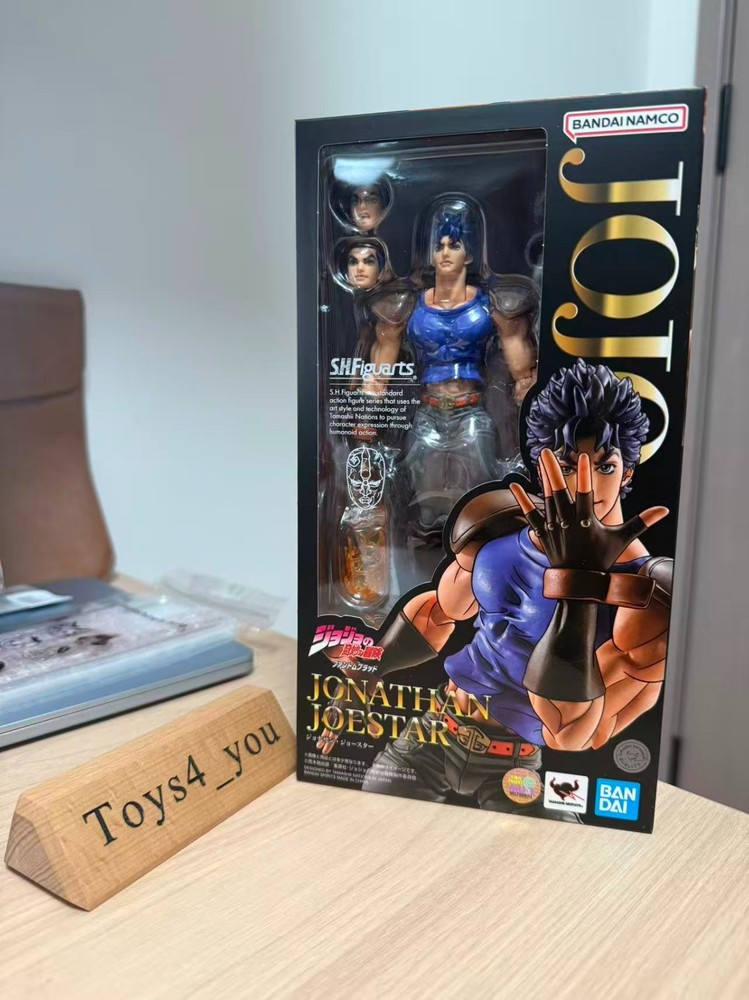 Bandai S.H.Figuarts Jonathan Joestar JoJo’s Bizarre Adventure Action Figure New~