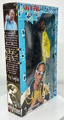 Snoop Dogg – Vital Toys – 12″ Figure – In Box 2002 – Black Yellow Suit SNOOPAFLY