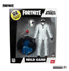 Fortnite High Stakes WILD CARD Action Figure McFarlane Toys Epic Games