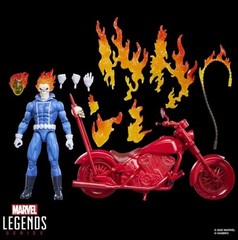 Ghost Rider Marvel Legends Johnny Blaze 6-Inch Action Figure with Motorcycle