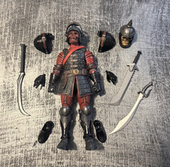 Mythic Legions Custom Red Knight Skeleton figure Loose