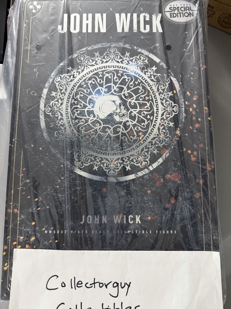 Hot Toys John Wick MMS832 832 Special Edition Sculpted Hair Version In Hand U.S.