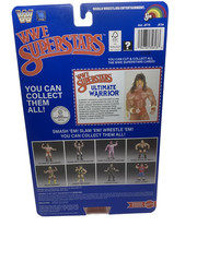WWE Superstars LJN Ultimate Warrior on Black Card