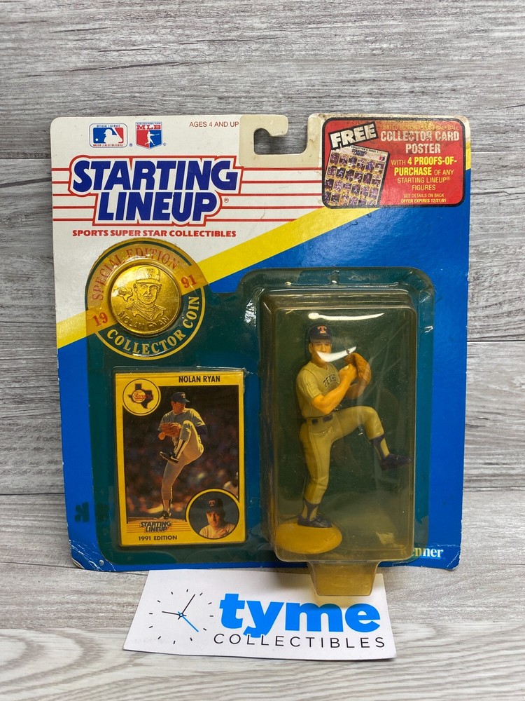 1991 Starting Lineup Nolan Ryan Special Edition Coin NIP Texas Rangers
