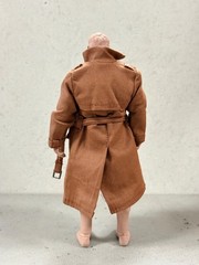 PB-LTC-CK: 1/12 Brown Wired Trench Coat for 6″ muscular body 7″ WWE Figures