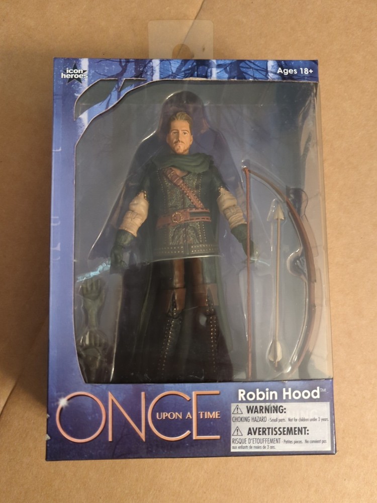 ROBIN HOOD ONCE UPON A TIME Action Figure-Icon Heroes TV Series Factory Sealed