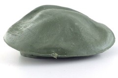 Vintage Stony Smith Marx Beret Hat Cap Accessories Army Green Military Toy S169