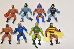 Vintage Masters Of The Universe Figure Lot Of 8 Characters Years 1981-1983