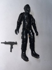 VTG Hasbro 1983 G.I. Joe Snake Eyes-Swivel Arm-Figure w/Battle Gear Uzi-LOOK!