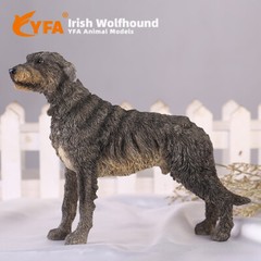 JJM 1/6 Irish Wolfhound Figure Animal Toy Model Children Adult Xmas Gift