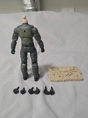 Valaverse Action Force Night Ops Senshi Male Body 6″ Custom Fodder 1/12 Scale