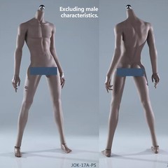 1/6 Male Teenager Body Seamless Muscular Figure 12″ for Phicen Hot Toys TBLeagvr