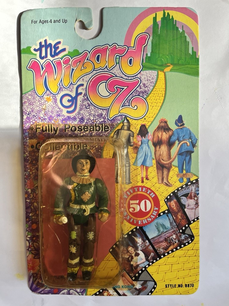 The Wizard of Oz “The Scarecrow” Fully Poseable 50th Anniversary