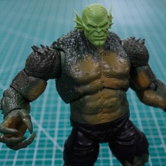 Custom Gamerverse Abomb head cast figure legends BAF abomination