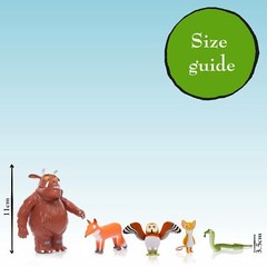 Gruffalo Toy Figure Playset Articulated Characters for Kids Includes Mouse Ow…