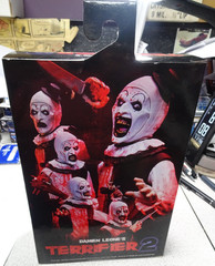NECA Damien Leone’s TERRIFIER 2 Ultimate ART THE CLOWN Figure Blood Splattered