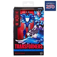 Transformers Deluxe Class Star Eagle Action Figure 4.5 Inch Robot Vehicle Toy
