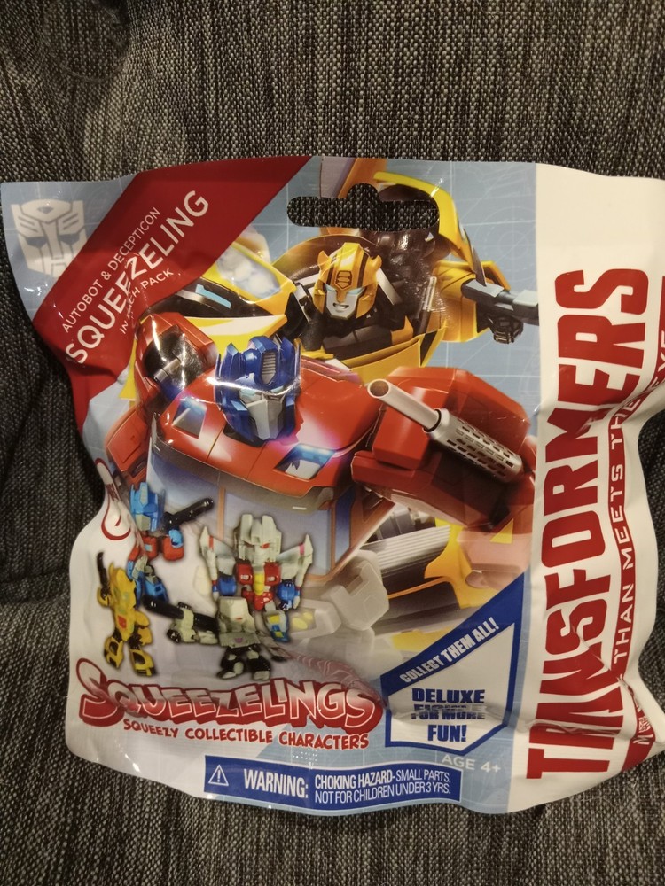 TRANSFORMERS SQUEEZELINGS SERIES 1 AGES 4 And Up Brand New