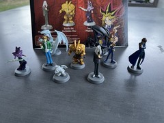 NOS Yu-Gi-Oh! Buildable Figure Collection 1 Vending Machine Complete Set Of 9