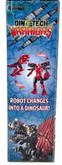 Dino-Tech Warriors Transforming Robot Dinosaur Toy – Red, Brown, Green Variants
