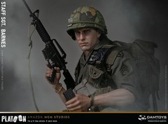 Pre-Sale DAMTOYS DMS045 1/6 Platoon Staff Sergeant Barnes Action Figure Model