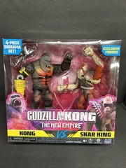 Godzilla x Kong The New Empire Kong vs Skar King Exclusive Figures New Fast Ship