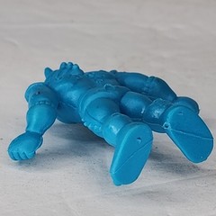 80’s M.U.S.C.L.E. Men 2″ #181 Light Blue Black Bear Figure Kinnikuman Mattel