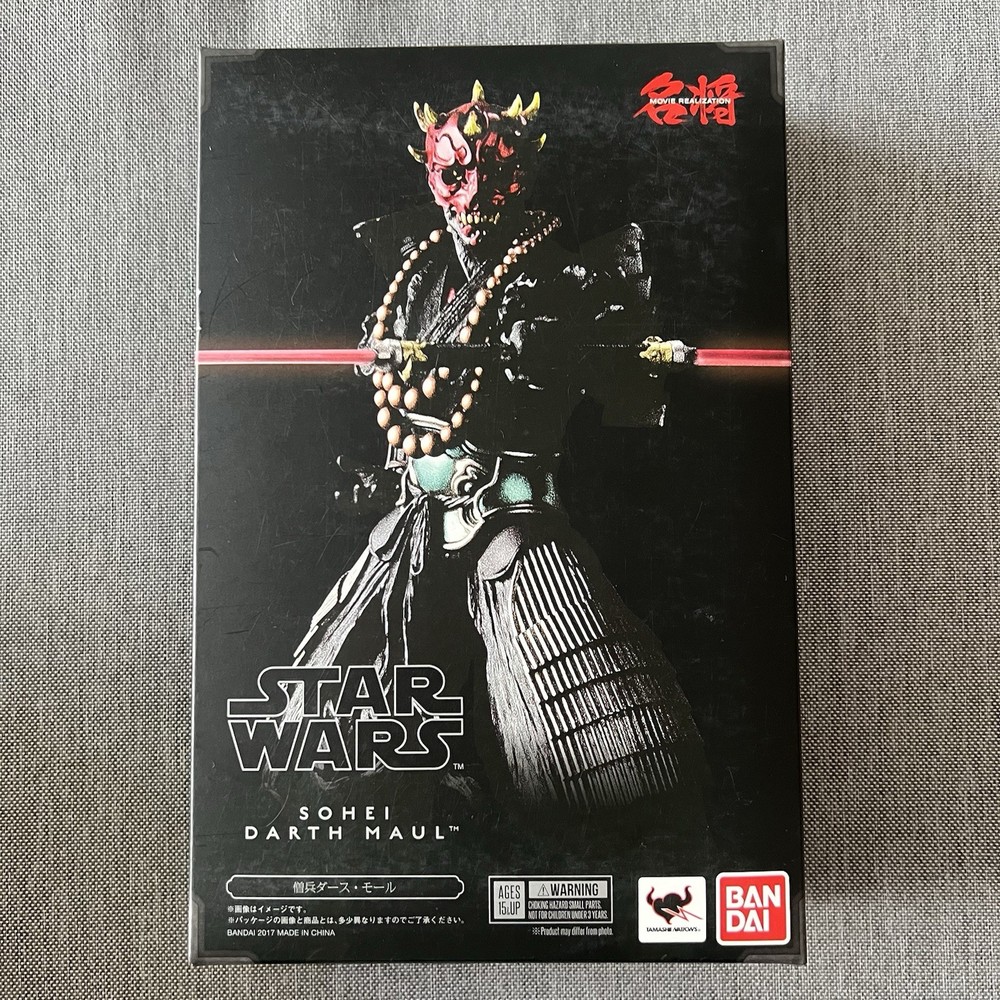 Sohei Darth Maul Action Figure Star Wars Bandai Movie Realization
