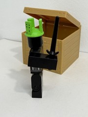 ROBL0X 1x1x1x1 Series 2 Figure COMPLETE with BOX Green Crown Black Sword NO CODE
