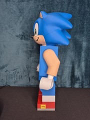 Jumbo XL Sonic Inspired Minifigure 19in 3D Printed Poseable Display Figure