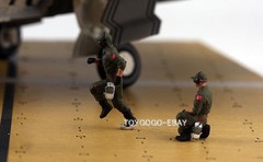 1/72 figures TANK 1:72 10PCS SOLDIERS aircraft carrier Airport logistics diorama