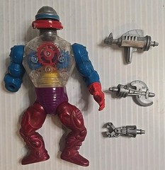 Vintage 1984 Mattel ROBOTO Motu He-Man Complete Masters Of The Universe