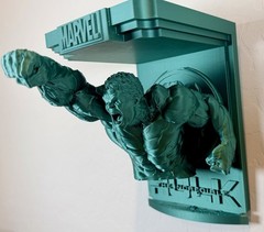 MARVEL Hulk Avengers Like 5×5 Top Floating Shelf Wall Decor