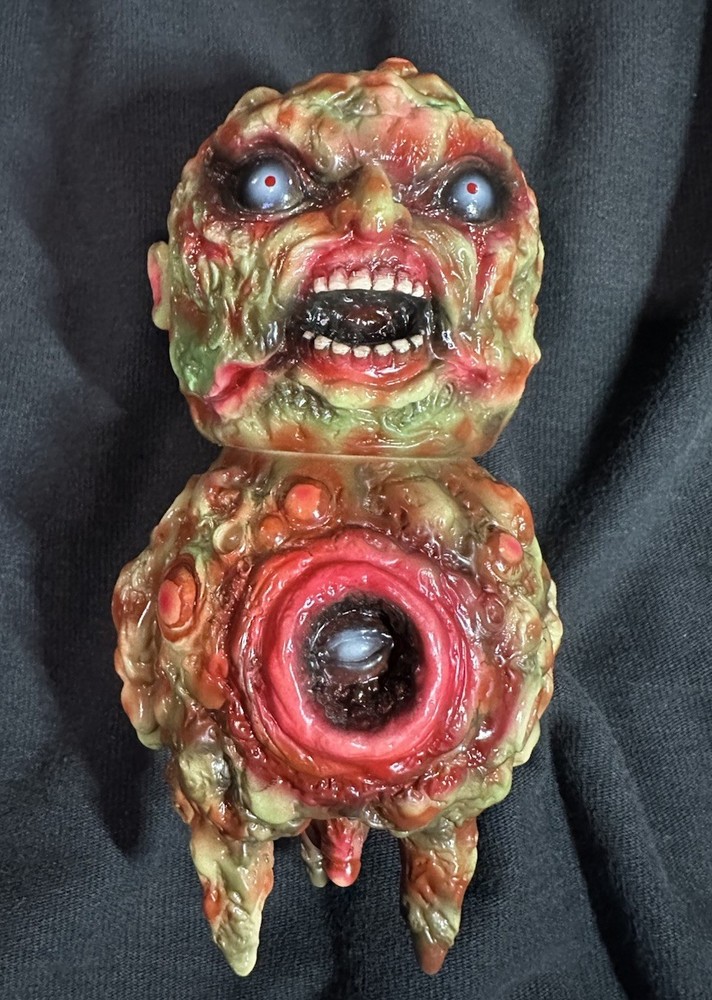 Kaiju Tan Sofubi Dcon 2017 Painted By Violence Toy Zach Taylor Designer Con